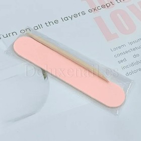 Kit desechable para uñas naturales, Blanco