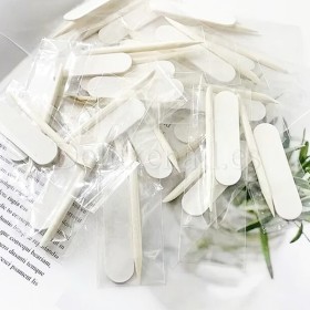 Kit desechable para uñas naturales, Blanco