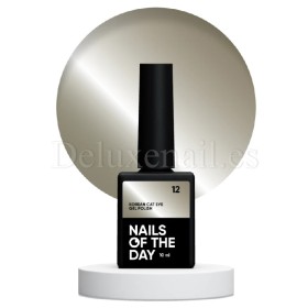 Esmalte permanente Korean cat eye 12 NAILSOFTHEDAY, Greige, 10 ml