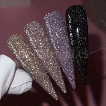 Esmalte Reflectante Daiquiri NAILSOFTHENIGHT, Lila, 10 ml