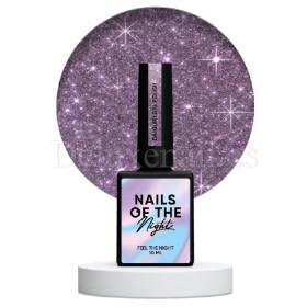 Esmalte Reflectante Daiquiri NAILSOFTHENIGHT, Lila, 10 ml