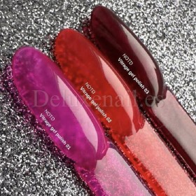 Vitrage gel polish 01 NAILSOFTHEDAY, Rosa Vitral (traslúcido), 10 ml