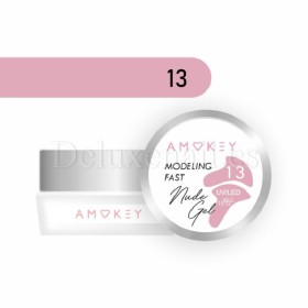 Fast Nude Gel 13 Amokey, gel constructor de color, 15 gr