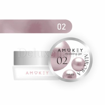 Gel Aurora 02 Amokey, gel constructor de color, 15 gr