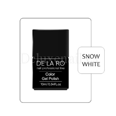 Esmalte Permanente Snow White DE LA RO, 10 ml