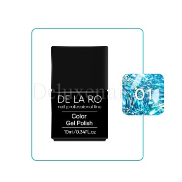 copy of Esmalte Permanente Komilfo Deluxe Series №D001 (negro), 8 ml.