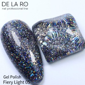 Esmalte Permanente Fiery Light 05 DE LA RO, 10 ml
