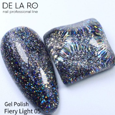 Esmalte Permanente Fiery Light 05 DE LA RO, 10 ml