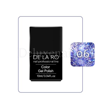 copy of Esmalte Permanente Komilfo Deluxe Series №D001 (negro), 8 ml.