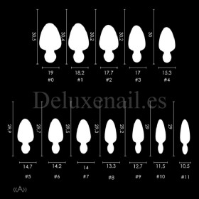 Easy Franch - A Mold DE LA RO, plantillas de silicona, 12 uds