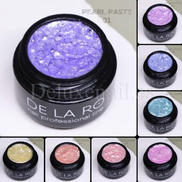 Gel Pearl Paste 05 DE LA RO, gel para decoración de uñas, 7 gr