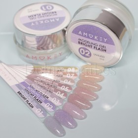 Gel Bright Flash 06 Amokey, gel constructor reflectante, 15 gr