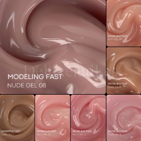 Fast Nude Gel 07 Amokey, gel constructor de color, 15 gr