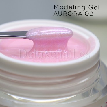 Gel Aurora 02 Amokey, gel constructor de color, 15 gr