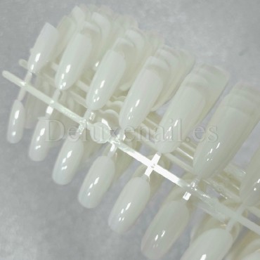 Tips de gel Y01, Medium Oval, 240 uds, 12 medidas