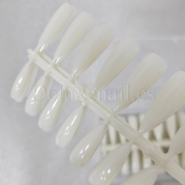 Tips de gel J06, Long Stiletto, 240 uds, 12 medidas