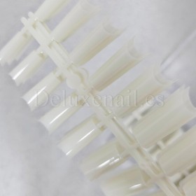 Tips de gel P17, C French, 240 uds, 12 medidas