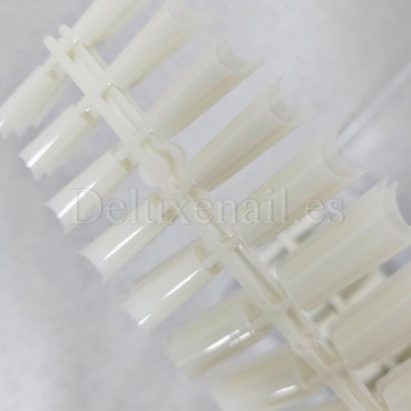 Tips de gel P17, C French, 240 uds, 12 medidas