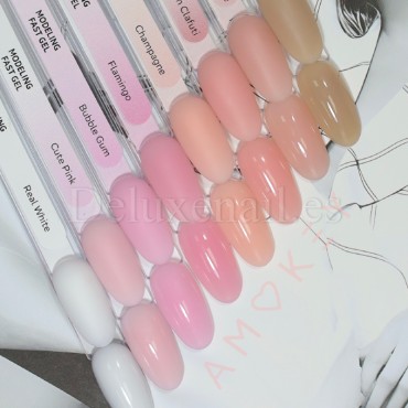 Fast Gel Peach Clafuti Amokey, gel constructor de color, 30 gr
