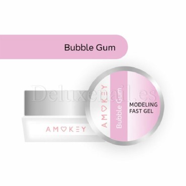 Fast Gel Bubble Gum Amokey, gel constructor de color, 30 gr