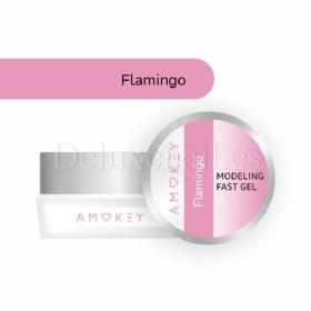 Fast Gel Flamingo Amokey, gel constructor de color, 30 gr