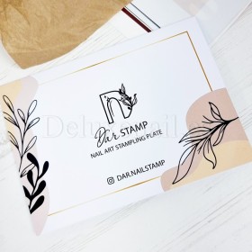 Placa Grande 13 Darstamp Karma