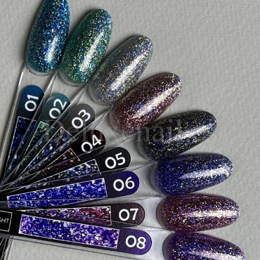 Esmalte Permanente Fiery Light 03 DE LA RO, 10 ml