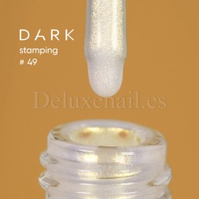 Esmalte con pegajosidad Stamping Dark 49, Camaleón dorado, 10 ml