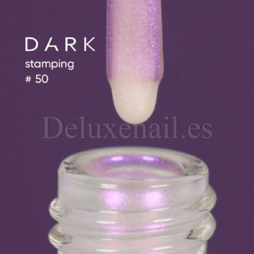 Esmalte con pegajosidad Stamping Dark 50, Camaleón violeta, 10 ml