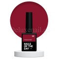 Vitrage gel polish 03 NAILSOFTHEDAY, Marsala Vitral (traslúcido), 10 ml