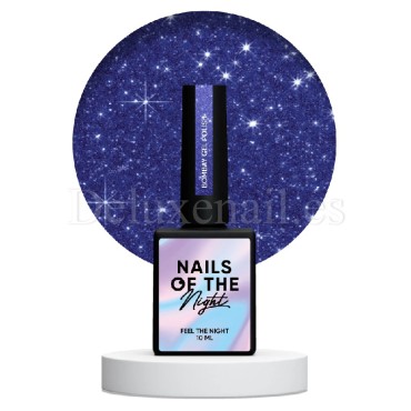 Esmalte Reflectante Bombay NAILSOFTHENIGHT, Azul, 10 ml