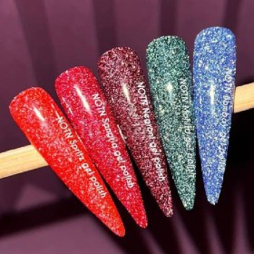 Esmalte Reflectante Bombay NAILSOFTHENIGHT, Azul, 10 ml