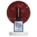 Esmalte Reflectante Sangria NAILSOFTHENIGHT, Rojo, 10 ml