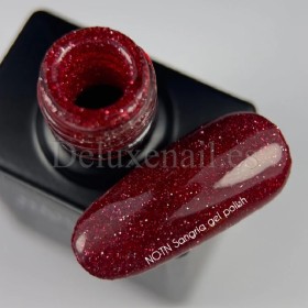 Esmalte Reflectante Sangria NAILSOFTHENIGHT, Rojo, 10 ml