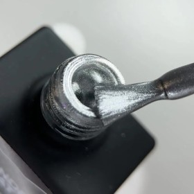 Esmalte permanente Ojo de gato Wondercat NAILSOFTHEDAY, Plata, 10 ml