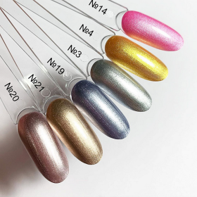 Esmalte Stamping Dark 04, Dorado, 10 ml