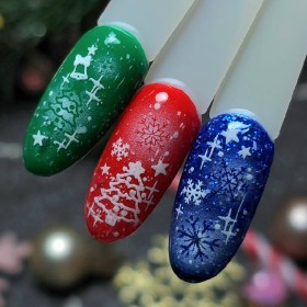 Pegatina adhesiva MO-164, blanco