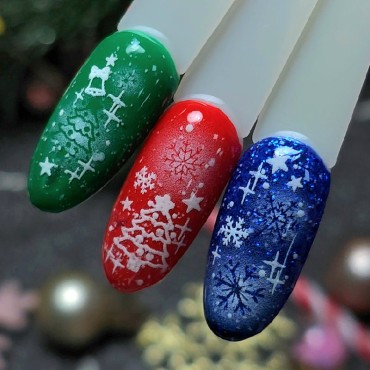 Pegatina adhesiva MO-165, blanco