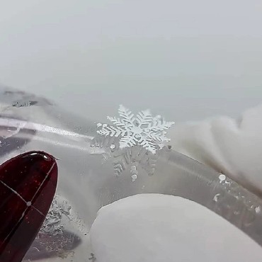 Molde de silicona transparente para los diseños, Navidad
