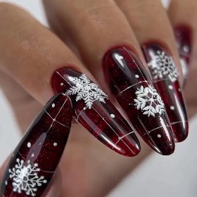 Molde de silicona transparente para los diseños, Navidad