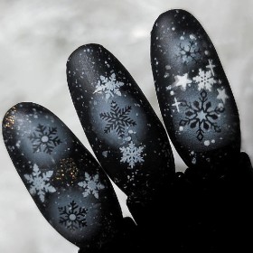 Pegatina adhesiva JO-2259, blanco