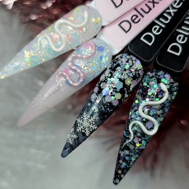 Molde de silicona transparente para los diseños, Flores 2