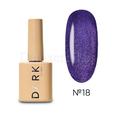 Gel Polish Cat Eye 18 DARK, esmalte semipermanente azul, 6 ml