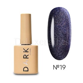 Gel Polish Cat Eye 19 DARK, esmalte semipermanente azul violeta camaleón, 6 ml