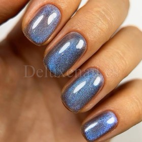 Gel Polish Cat Eye 20 DARK, esmalte semipermanente turquesa violeta camaleón, 6 ml