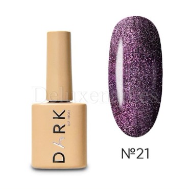 Esmalte permanente Cat Eye 21 Dark, Rosa naranja camaleón, 6 ml