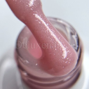 Base Gel Tinker Bell American Creator, Base de color, Rosa con micro brillo, 15 ml