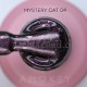 EsMystery Cat 04 DE LA RO, esmalte permanente ojo de gato con trozos de foil multicolor, rosa, 10 ml