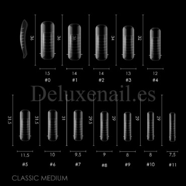 Dual Form Classic Medium D06 DE LA RO, 120 uds