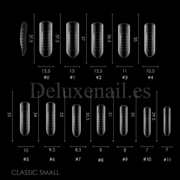 Dual Form Classic Small D04 DE LA RO, 120 uds